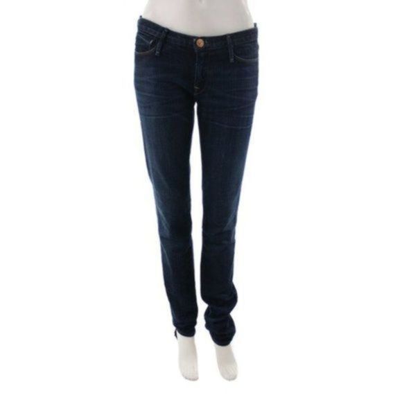 EARNEST SEWN Dark Denim Cigarette Leg Jeans Size 2 - Picture 1 of 4